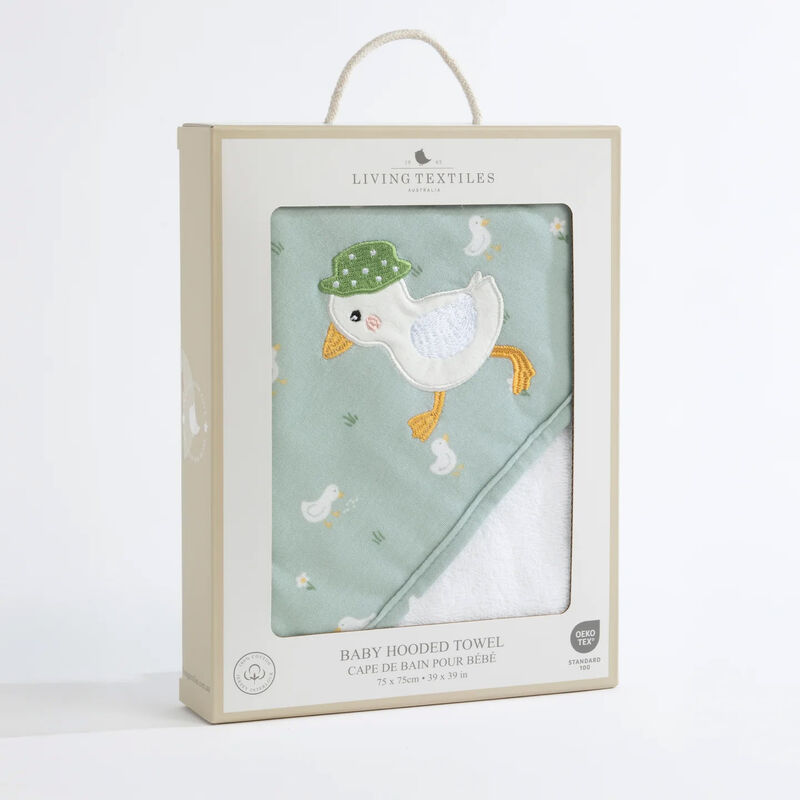 Living Textiles Hooded Towel image number 1